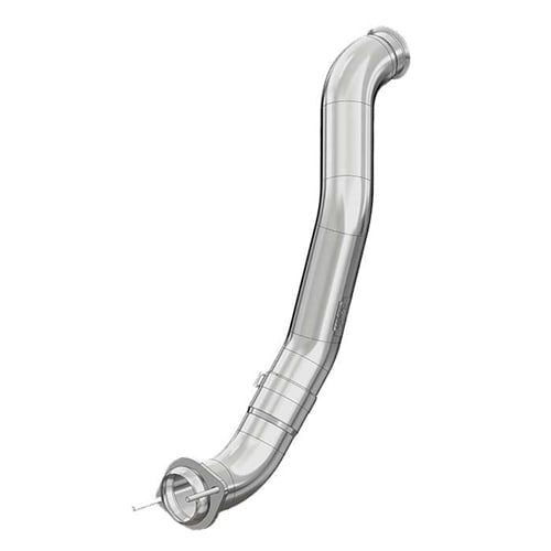 MBRP Armor Series 50 State Legal 4" Exhaust Downpipe 08-10 Ford 6.4L Powerstroke