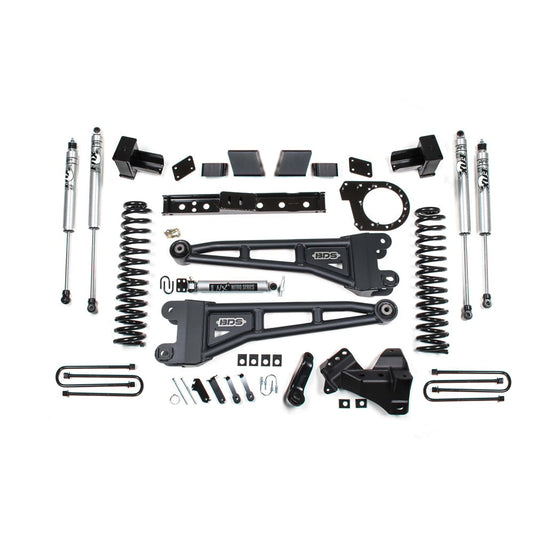 BDS Suspension 6" Radius Arm Lift Kit 17-19 Ford 6.7L Powerstroke F250 / F350