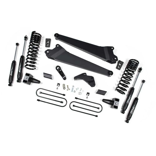 Zone Offroad D57 6.5" Radius Arm Suspension System 13-18 Ram 3500 6.7L Cummins