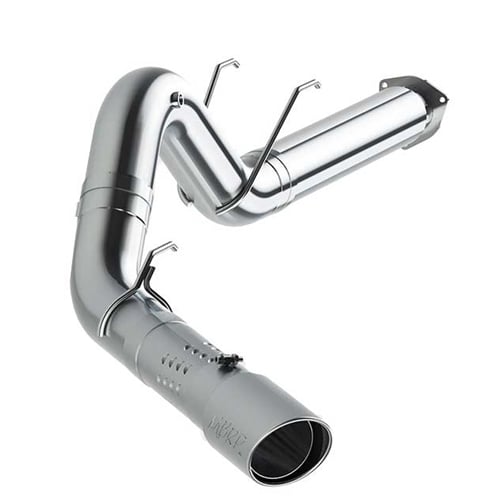 MBRP Armor Lite 5" Aluminized Steel DPF Back Exhaust 17-26 Ford 6.7L Powerstroke