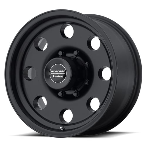 American Racing AR172 Baja Black Wheel 17" x 8" 8x6.5 Bolt Pattern