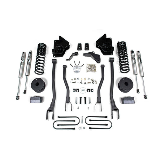 BDS Suspension 4" 4-Link Lift Kit 13-18 Ram 3500 w/Factory Air