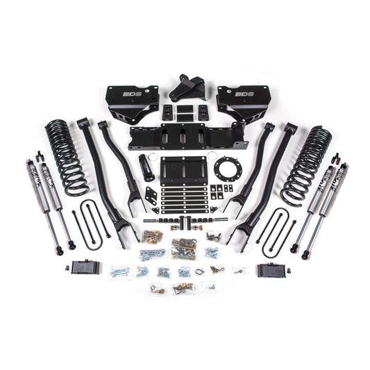 BDS Suspension 4" Radius Arm Lift Kit 19-22 Ram 6.7L Cummins 3500 w/o Factory Air