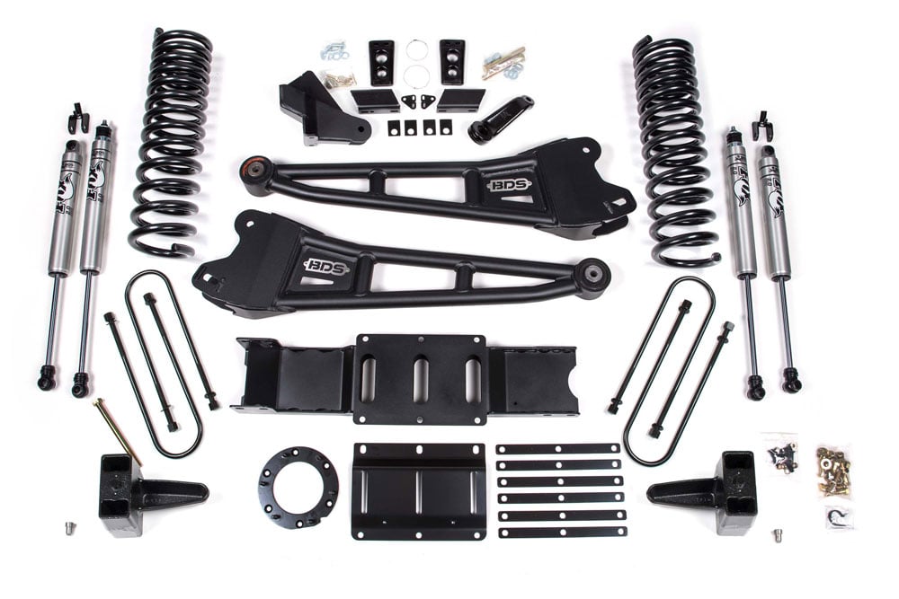 BDS Suspension 6" Radius Arm Lift Kit 19-24 Ram 6.7L Cummins 3500
