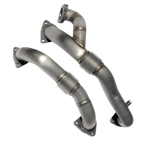 PPE 316119508 OEM Replacement Up-Pipes 08-10 6.4L Ford Powerstroke
