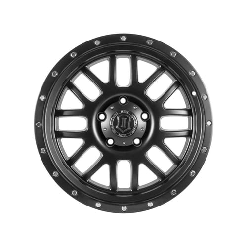 ICON Alloys 20" ALPHA Satin Black Wheel 8x170 Bolt Pattern