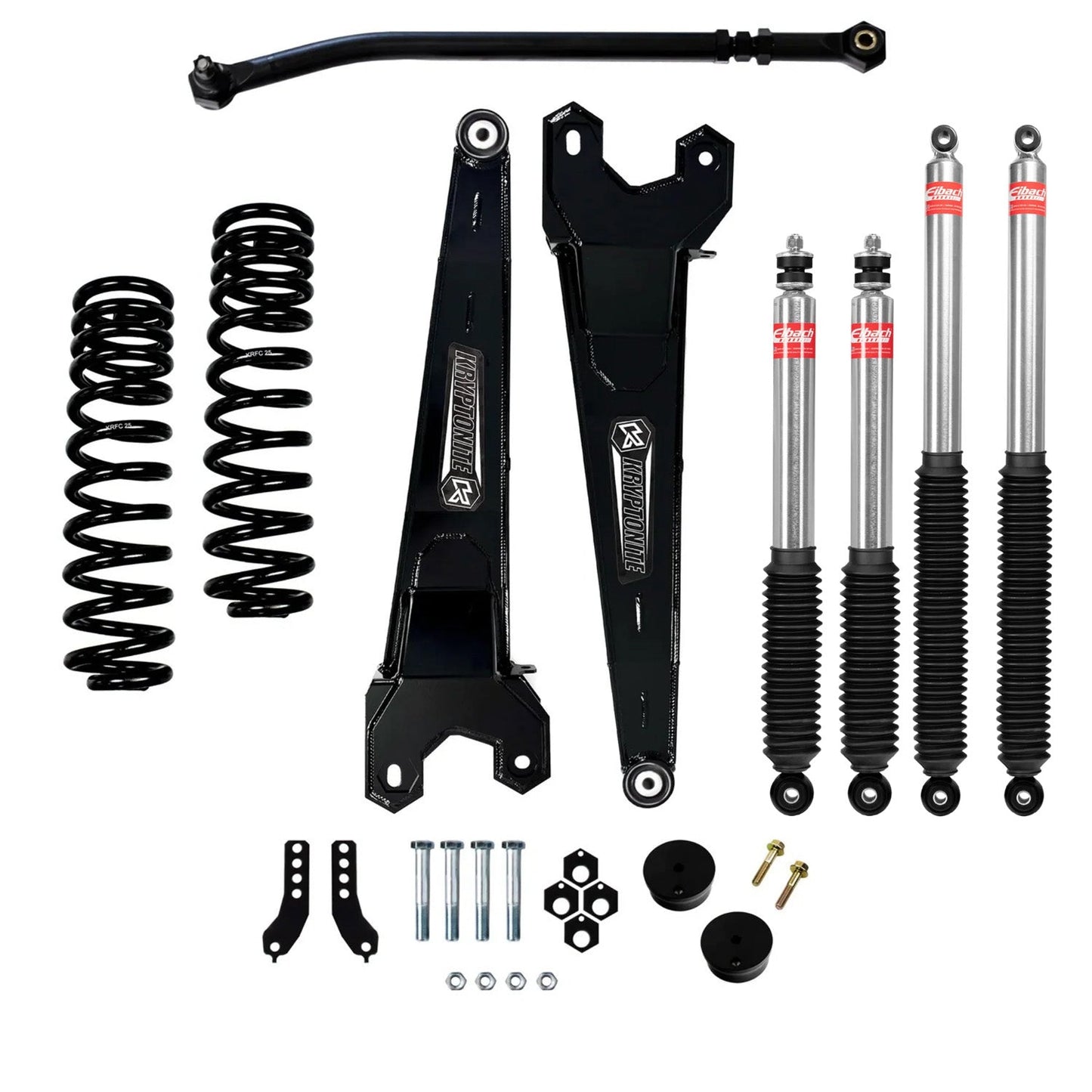Kryptonite Stage 3 Leveling Kit With Eibach Shocks 17-25 Ford 6.7L Powerstroke