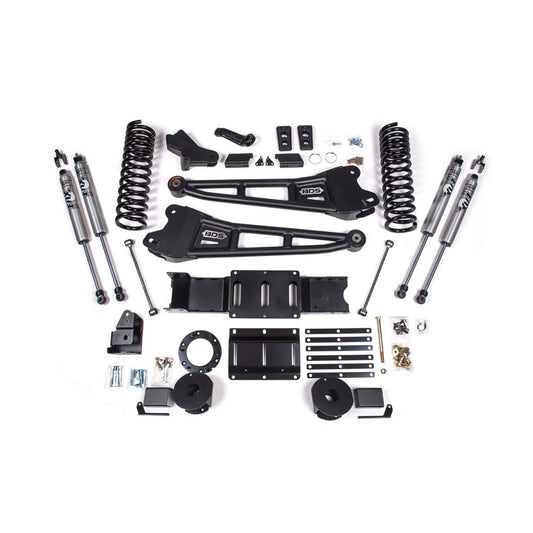 BDS Suspension 4" Radius Arm Lift Kit 19-24 Ram 6.7L Cummins 2500 w/Factory Air