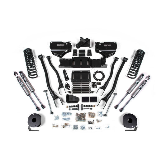 BDS Suspension 4" 4-Link Lift Kit 19-24 Ram 6.7L Cummins 2500 w/ Factory Air