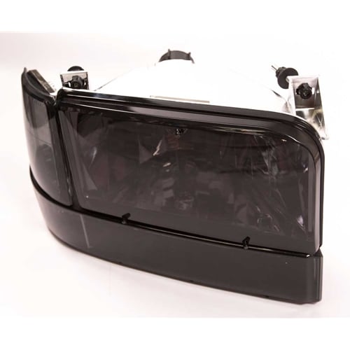 Complete Performance Six Piece Smoked Headlight Kit 92-96 Ford