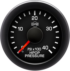 Isspro EV2 Electronic High Pressure Oil Pump HPOP Gauge And Sensor 0-4000psi R17000-Style