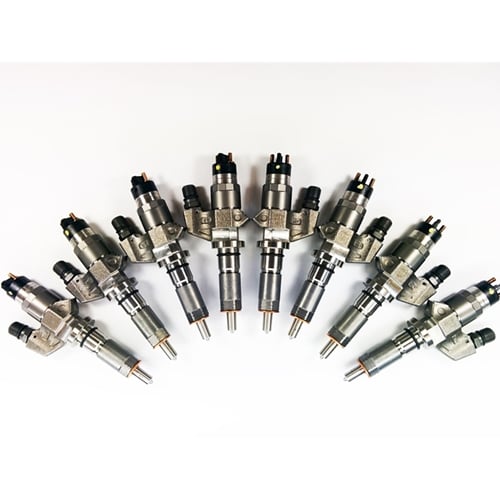 Dynomite Diesel Economy Series Remanufactured Injector Set 01-04 6.6L GM Duramax LB7