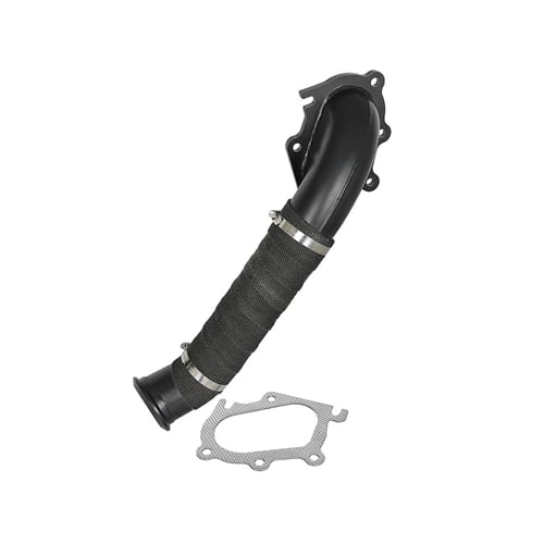 AFE 49-04093 ATLAS Series 3" Steel Turbo Direct Pipe 01-04 GM 6.6L Duramax LB7