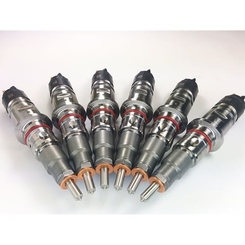 Dynomite Diesel Brand New No Core 50 Horsepower (15% Over) Injector Set 07.5-18 Dodge 6.7L Cummins