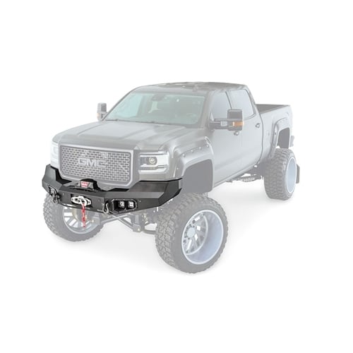 Warn 99152 Ascent Front Winch Bumper 15-19 GMC Sierra 2500HD / 3500
