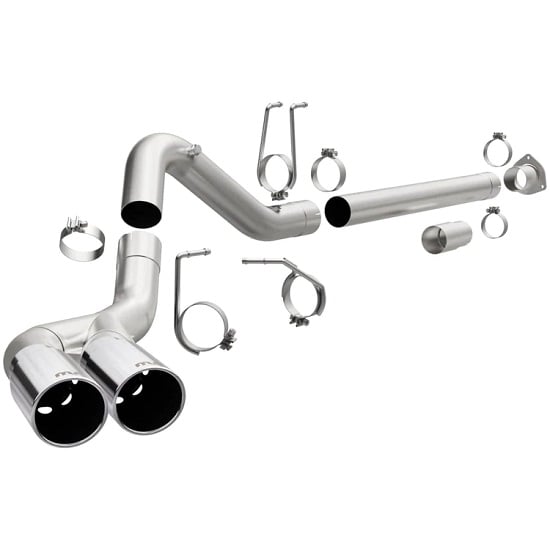 Magnaflow Pro Series 4" Dual DPF Back Exhaust 11-22 Ford 6.7L Powerstroke