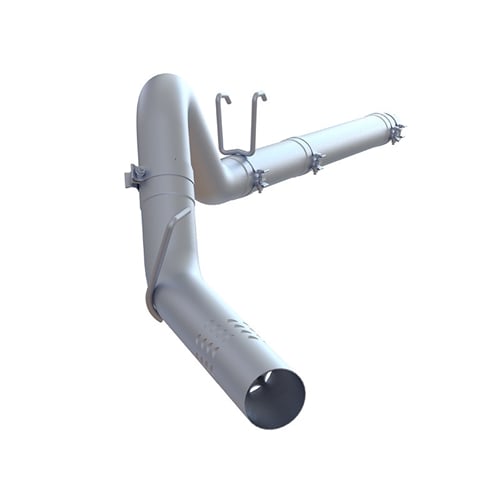 MBRP Armor Lite 4" DPF Back Aluminized Exhaust System without Muffler 08-10 Ford 6.4L Powerstroke