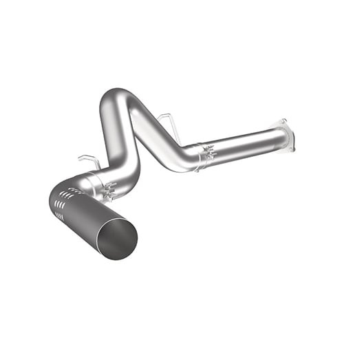 MBRP Armor Lite 4" DPF Back Aluminized Exhaust System without Muffler 07.5-10 GM 6.6L Duramax LMM
