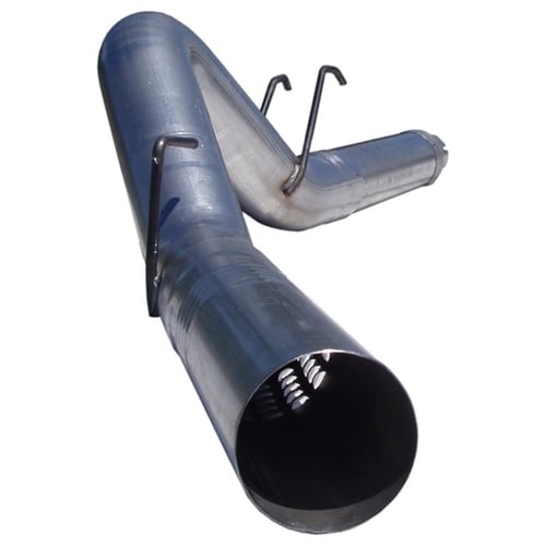 MBRP Armor Lite 5" DPF Back Aluminized Exhaust System without Muffler 08-10 Ford 6.4L Powerstroke