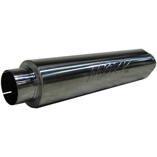 MBRP Armor Plus 4" x 30" T409 Stainless Steel Perforated Muffler