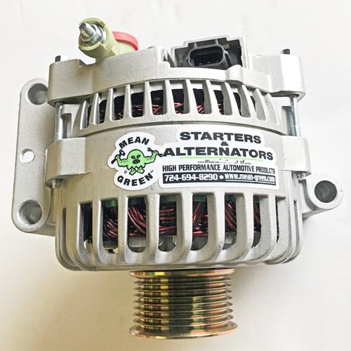 Mean Green High Output Alternator 03-05 6.0L Ford Powerstroke
