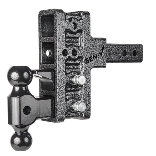 Gen-Y Mega-Duty Series 16K Drop Hitch 2" offset Shank W/Versa Ball and Pintle