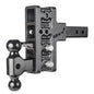 Gen-Y Mega-Duty Series 10K Drop Hitch 2" Offset Shank Hitch W/ Versa Ball & Pintle