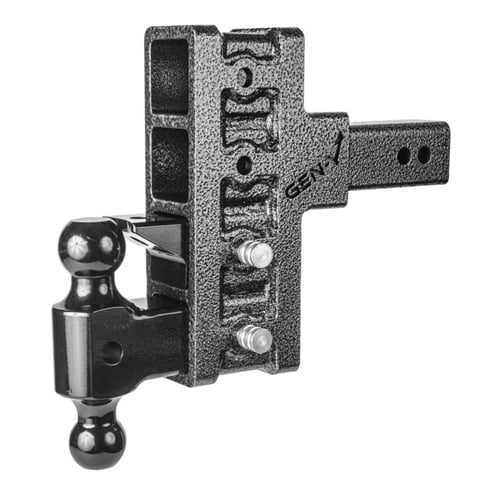 Gen-Y Mega-Duty Series 21K Drop Hitch 2.5" Offset Shank Hitch & Versa Ball