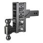 Gen-Y Mega-Duty Series 21K Drop Hitch 2.5" Offset Shank Hitch & Versa Ball