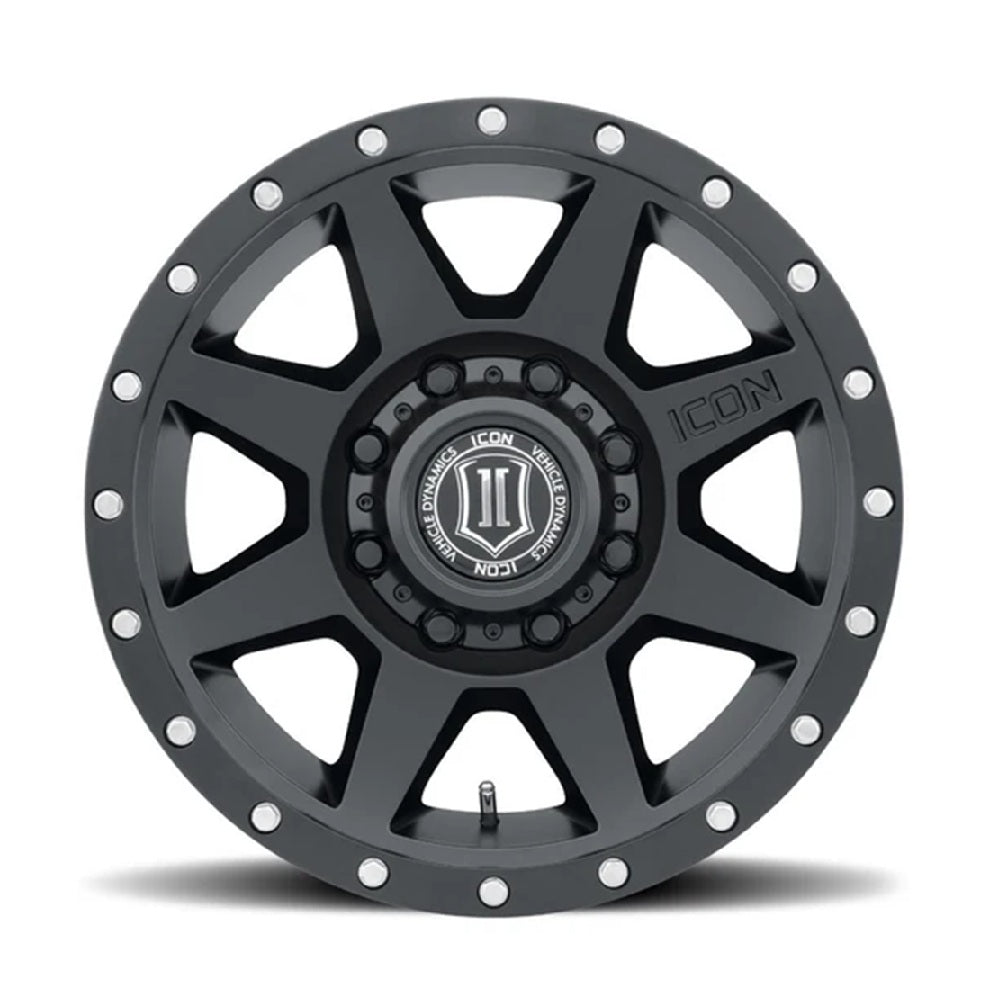 ICON Rebound HD 18" | 8x170 | Black 99-25 Ford F-250/F-350 SRW Super Duty
