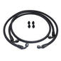 Full Send Diesel Black Braided Replacement 68RFE Bypass Transmission Line Kit 13-18 Ram 6.7L Cummins