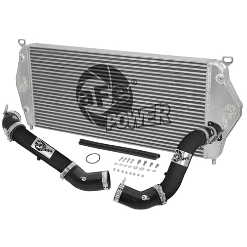 AFE BladeRunner GT Series Intercooler with Tubes 16-19 Nissan Titan XD 5.0L Cummins