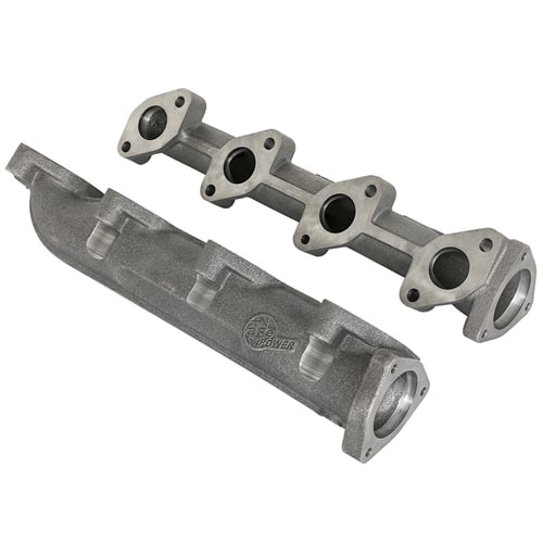AFE BladeRunner Ported Ductile Iron Exhaust Manifolds 08-10 Ford 6.4L Powerstroke