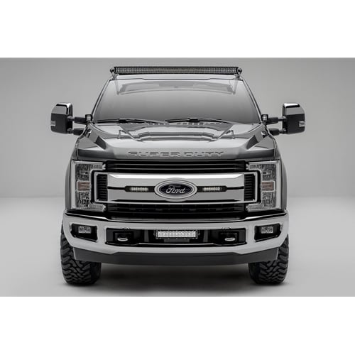 ZROADZ OEM Grille Light Bar and Black Brackets 17-19 Ford F-250/F-350 SuperDuty XLT