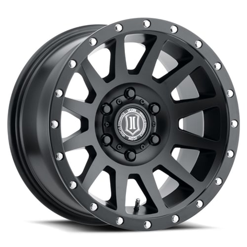 ICON Compression Wheels | 17" 6x135 +6mm | Satin Black