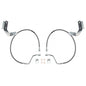 ICON 2.5" Extended Stainless Steel Brake Line Kit 17-23 Ford F-250/F-350