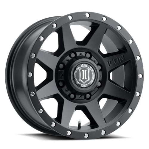 ICON Rebound Wheels | 17" 8x170  +6mm | Satin Black