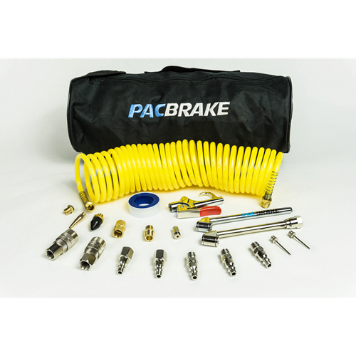 PacBrake C11657 AMP Curly Hose & Accesory Kit