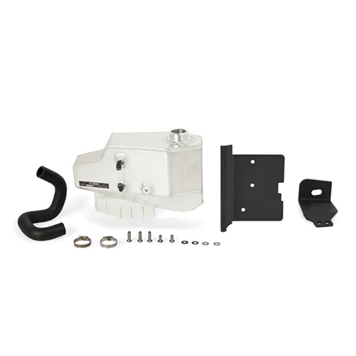 Mishimoto MMRT-F2D-08EN Aluminum Degas Tank Natural Finish 08-10 Ford 6.4L Powerstroke