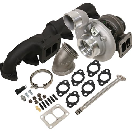 BD Iron Horn Series S363SXE/80 .91AR Turbo Kit 03-07 Ram 5.9L Cummins