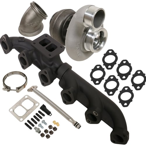 BD Iron Horn Series S366SXE/80 .91AR Turbo Kit 03-07 Ram 5.9L Cummins