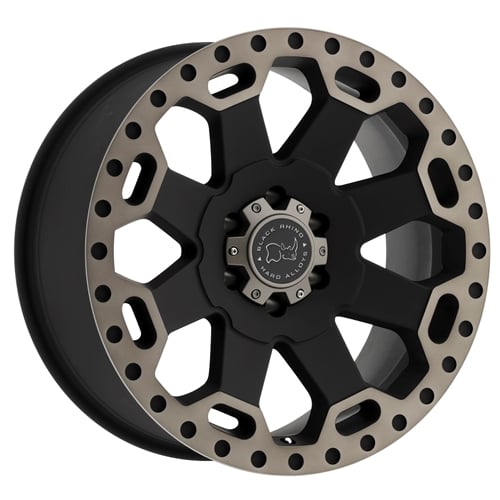 Black Rhino Wheels | Warlord | 18" 8x170 +12mm | Matte Black Machined Lip