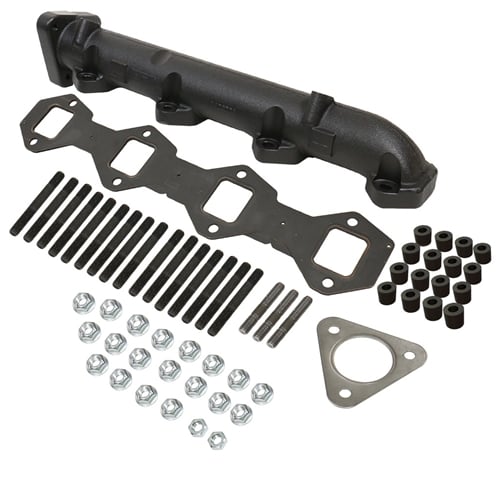 BD 1043006 High Flow Thick Wall Driver's Side Exhaust Manifold Kit 11-16 6.7L Ford Powerstroke