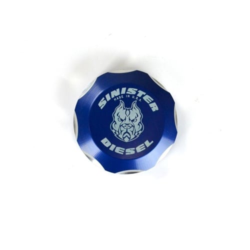 Sinister Diesel Billet Master Cylinder Cap 99-16 Ford Powerstroke