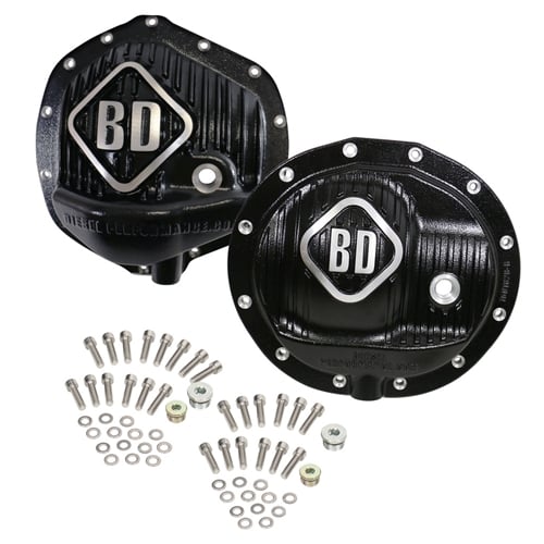 BD Differential Cover Pack Front AA 12-9.25 & Rear AA 14-11.5 13-18 Ram 3500