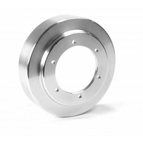 Fleece Fan Drive Pulley (Bare Aluminum Finish) 03-12 Dodge 5.9L / 6.7L Cummins