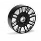 Fleece Upper Fan Idler for use with Electric Water Pump (Black Finish Contrast Cut) 03-18 5.9L / 6.7