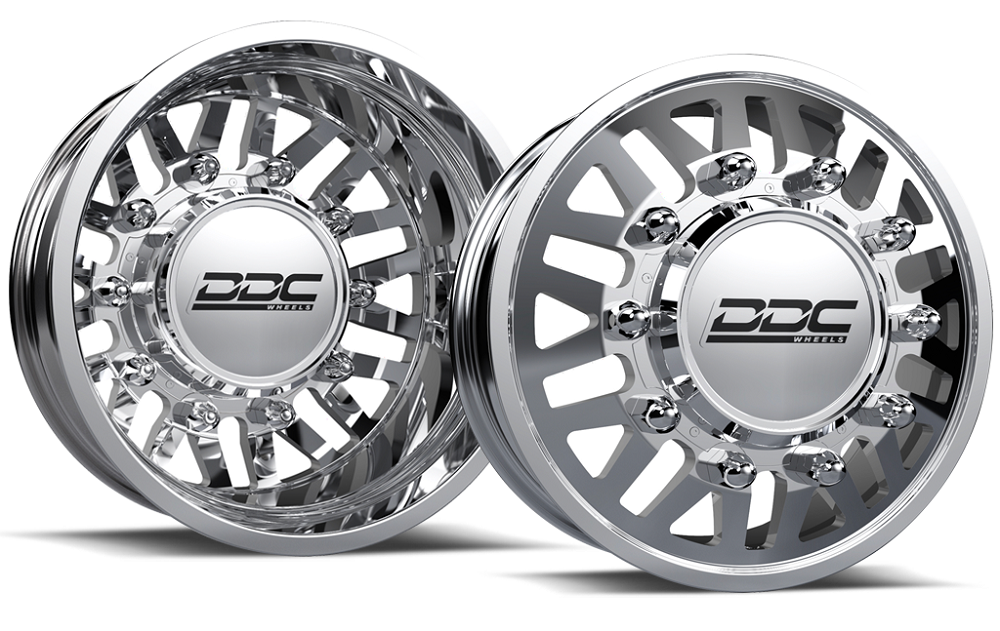 DDC Wheels Aftermath 22"x8.25" Wheel Set 94-18 Ram 3500 | 92-10 GM 3500 Dually