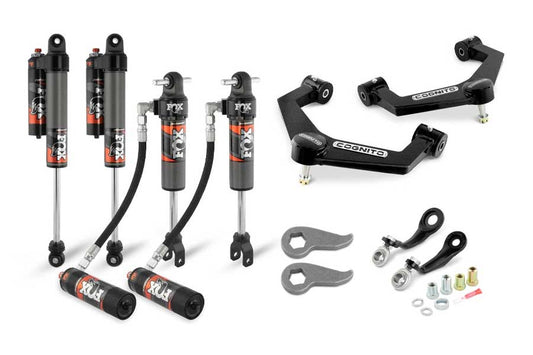 Cognito 210-P0930 Elite Leveling Kit With Fox Elite 2.5 Reservoir Shocks 20-25 GM 6.6L Duramax L5P