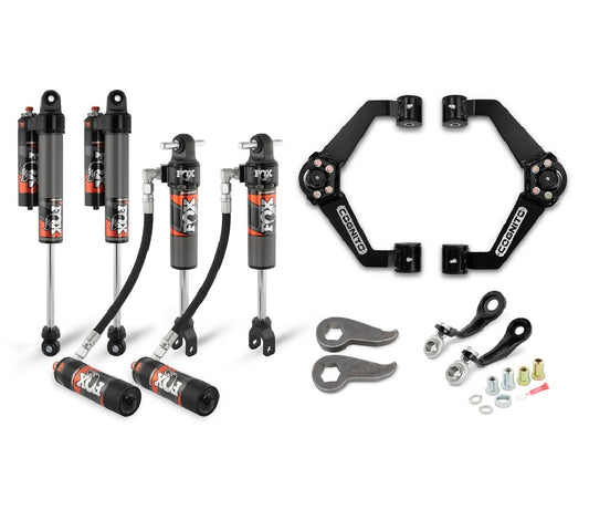 Cognito 210-P0932 Elite Leveling Kit W/ Fox Elite 2.5 Reservoir Shocks 11-19 GM 6.6L Duramax LML/L5P